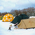 雪上キャンプ