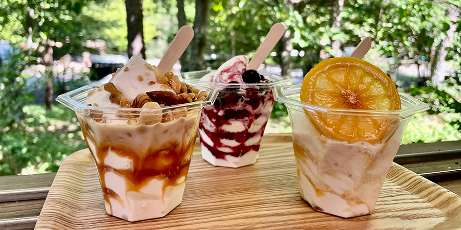 大人気ソフトクリーム