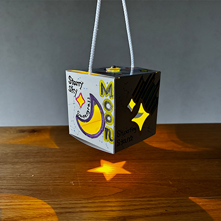 星空ランタンづくり